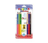 Carioca A52671006 - Confezione da 6 matite e temperamatite