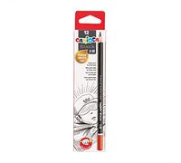 Carioca BLACK PENCIL |42930 - Matite Triangolari da Disegno in Grafite B, 12 pezzi