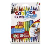 Carioca - Borsa di cartone con 12 pennarelli, a53512012)