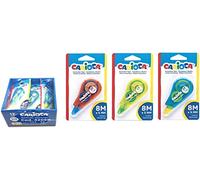 Carioca Corrector Nastro - Correttore in nastro, opaco e riscrivibile al momento, perfetto da cancellare, contiene 1 correttore 8 x 5 mm, colore del correttore rosso