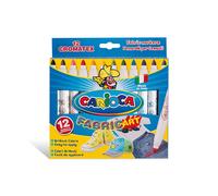 Carioca Pennarelli per Tessuti Punta Maxi - 12 pz.