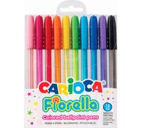 Carioca Fiorella Colored Pens - 10 pz.