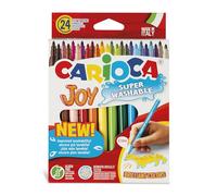 Pennarelli Joy - punta 2,6mm - colori assortiti - lavabili - Carioca - scatola 24 pezzi Quantita min. 1