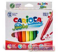 CARIOCA JUMBO 12 COLORI 12CF PENNARELLI