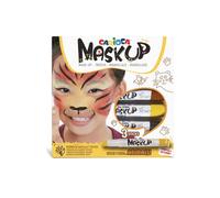 CARIOCA Mask Up Animals, Face Painting Kit for Boys and Girls, Make-up Sticks Id