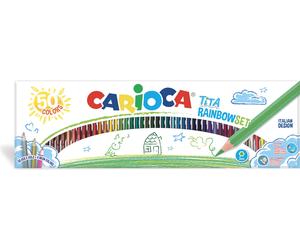 Carioca Matite Tita Maxi Rainbow Set - 50 pezzi