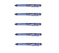 Carioca oops penna a scatto cancellabile inchiostro a gel blu 5pz