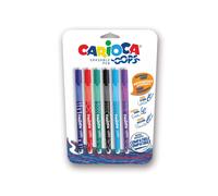 CARIOCA Oops Penne Colorate| Set Penne Cancellabili Ricaricabili per Scuola e Uf