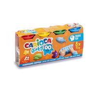 Pasta da modellare baby do - set di 8 pezzi per bambini - 12m+ - carioca