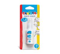 Carioca Pen & Brush Corrector 2 in 1 - Penna e Pennello - Pennello in Nylon Morbido e Preciso - Punta in Metallo di Precisione NEW