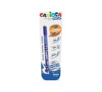 Carioca Penna in gel con cappuccio Blu Medio 0,7 mm 1 pz