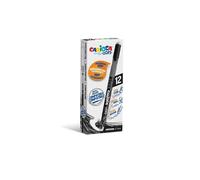Carioca Penna Carioca Oops Nero 0,7 Mm 12 Pezzi S_0301_S8403462 Consumabili E Uf