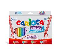 Carioca Birello marcatore Fine/Medio Multicolore 24 pz