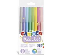 Carioca Pennarelli Pastel - 8 pezzi