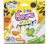 CARIOCA - 42989 - Pennarelli Perfume Maxi - punta 7,0mm - colori assortiti - Carioca - astuccio 10 pezzi - 86865 - Conf. da 1 Pz. - 42989
