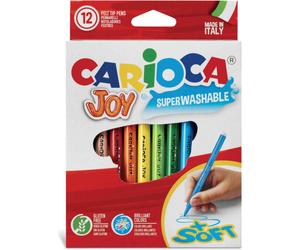 Carioca Pennarelli Punta Fine Joy - 12 pezzi