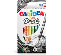 Carioca Pennarelli Super Brush - 10 pezzi