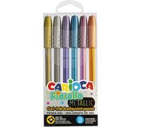 Carioca Penne Colorate Fiorella Metallic - 6 pz.