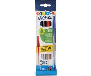 Carioca Penne Sfera Colori Assortiti - 4 pz.