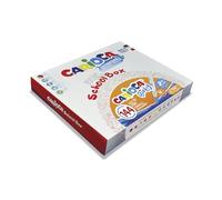 CARIOCA School Box Valorous Marker, Set Pennarelli con Punta Arrotondata per Bambini dai 24 Mesi, Inchiostro Super Lavabile, Pennarelli per Colorare Grandi Superfici, 144 Pezzi