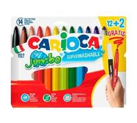 Carioca Set di pennarelli Jumbo 14 pezzi
