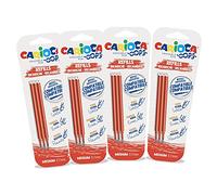 CARIOCA Set Refill Oops | Confezione Ricambi per Penne Cancellabili Rosse, Ricarica Penne Cancellabili Oops, 12 Pezzi