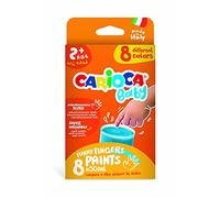 Carioca Baby Finger Paint 2+, 50ml - 8 pz.