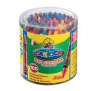 Carioca Pastelli Wax - 100 pz.