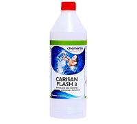 Carisan Flash 3 315520B Antialghe Multifunzione Non Schiumogeno per Piscina, Blu, 1 kg