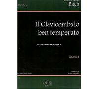 Carisch Il clavicembalo ben temperato volume 1 Bach Johann Sebastian