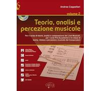 Carisch teoria analisi e percezione musicale volume 2 MK18743 Cappellari Andrea