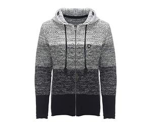 Carisma Giacca da Uomo per l'inverno e la Transizione • Comoda Giacca da Uomo per Il Tempo Libero con Colori sfumati • Zip da Uomo con Tasca Laterale 7397