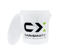 CARISMATIX Secchio lavaggio auto graduato trasparente con coperchio 19 L