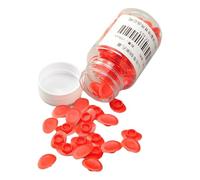 CARISSETT 100Pcs Leggero Biciclette Tappi Ruota Bike Tire Pad Anelli in Acciaio Tappi Foro Mountain Bike Cerchi Plug Accessori Ciclismo