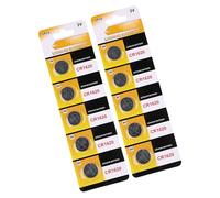CARISSETT 5/10Pcs CR1616 CR1620 CR1625 CR1632 Batteria a bottone al litio 3V di lunga potenza per elettronica e gadget