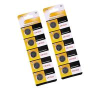 CARISSETT 5/10Pcs CR1616 CR1620 CR1625 CR1632 Batteria a bottone al litio 3V di lunga potenza per elettronica e gadget