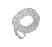 CARISSETT Anelli Aperti Regolabili Artigianale Martellato Texture Unica Irregolare Lega di Metallo Gioielli Dichiarazione Per Le Donne Unico Martellato Texture Aperta, Misura unica, come descritto