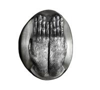 CARISSETT Anelli aperti regolabili da uomo, in rame, stile vintage, finitura anticata, idea regalo con texture unica, anelli regolabili in rame invecchiato vintage