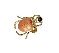 CARISSETT Anelli da cocktail smaltati di ispirazione vintage con accento di cristallo e opzioni di dimensionamento flessibili Gogga Finger Jewelry regolabile aperto con accento di diamanti, Misura