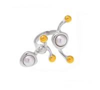 CARISSETT Artigianale Realizzato a C Bend Pietra Naturale Fascia Anallergico Resistente Gioielli In Metallo Acciaio 3,5 centimetri Lunghezza 14g Peso Leggero C A Forma, Misura unica, come descritto