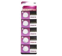 CARISSETT Batteria a bottone al litio CR2016 3V facile da usare al litio CR2016 3Volt con lunga durata di conservazione potente