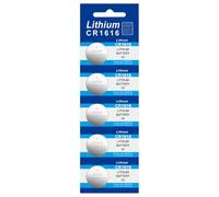 CARISSETT Batterie a bottone CR1616 per orologi giocattolo a lunga durata, 5 pezzi/10 pezzi