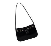 CARISSETT Borsa a tracolla semplice da donna borsa casual borsa ascellare all-matching borsa ascellare tinta unita ascella pelle PU pendolarismo donna semplice ascella borsa alla moda e borsa tinta