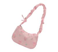 CARISSETT Borsa a tracolla stampata floreale per donna borsa di grande capacità borsa sotto le ascelle moda borsa ascellare pieghettata shopping donna semplice ascella pieghettata borsa da donna