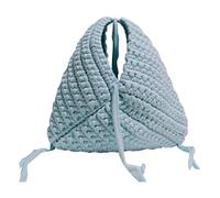 CARISSETT Borsa triangolare multiuso color caramella design tessuto leggero poliestere borsa da sera accessorio da donna elegante borsa geometrica elegante, H, One Size