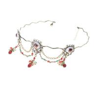 CARISSETT Collana multiuso con design a lunghezza regolabile con materiali in lega robusta e nappe dal design unico, per uso quotidiano, stile retrò