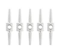 CARISSETT Confezione da 5 connettori universali per tubi flessibili di affidabilità per gli appassionati di officine automobilistiche