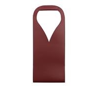 CARISSETT Elegante borsa per vino in pelle PU resistente, per affari e feste, celebrazioni eccezionalmente artigianali, A