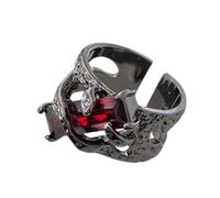 CARISSETT Eleganti anelli aperti con design ispirato a Laval e pietre preziose, gioielli per donne alla moda in lega alla moda, Misura unica, come descritto, come descritto