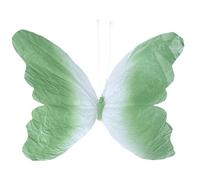 CARISSETT Farfalle tridimensionali di carta sfumata per la vetrina Fotografia Decorazioni del partito con la clip sul disegno commerciale della finestra Visual Merchandising